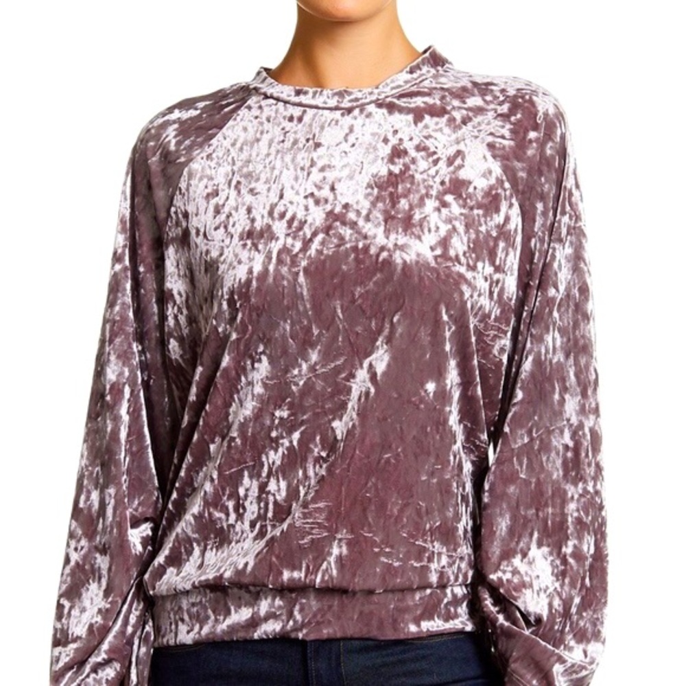 RO+DE Crushed Velvet Top Large